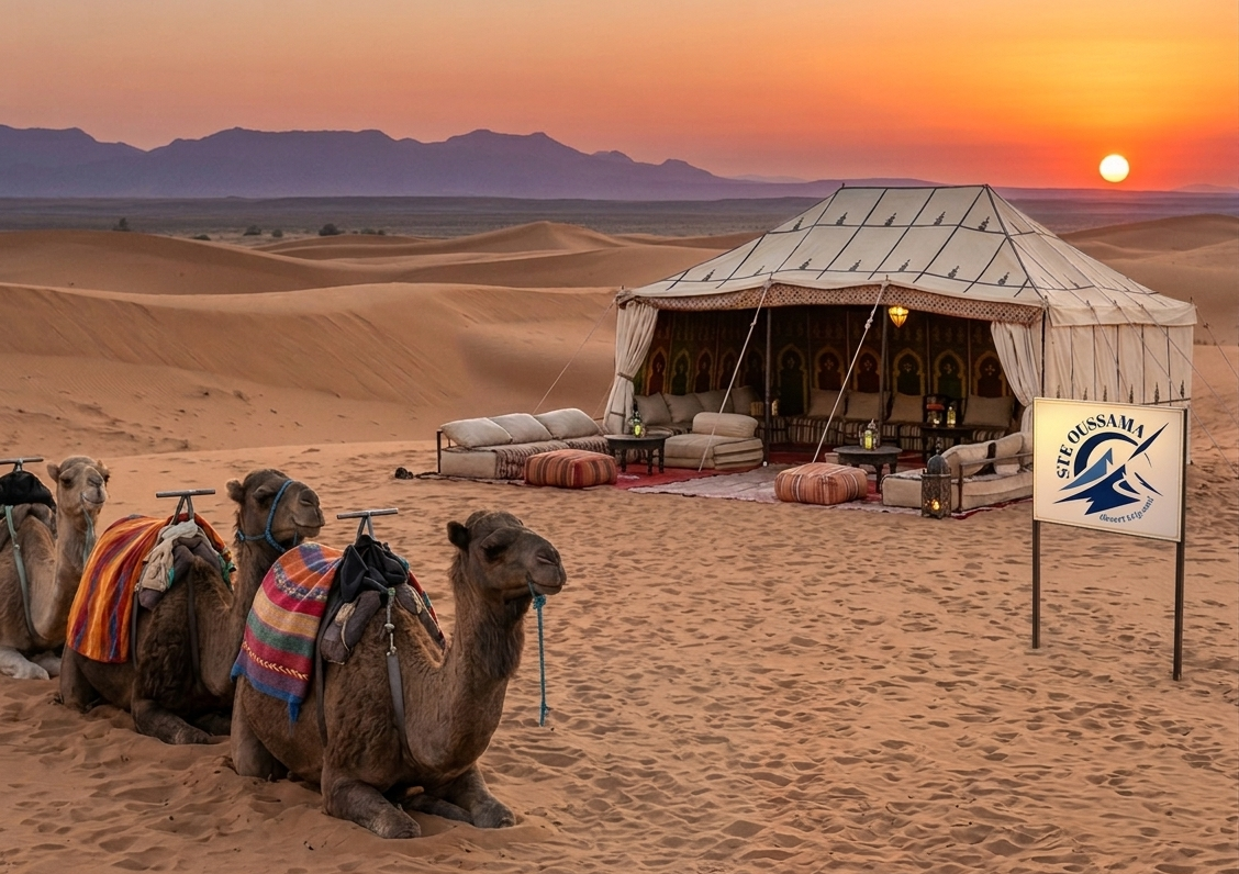 Oussama Desert Trip – Voyages de Luxe au Maroc & Excursions dans le Désert du Sahara Découvrez le Maroc. Vivez-le autrement.